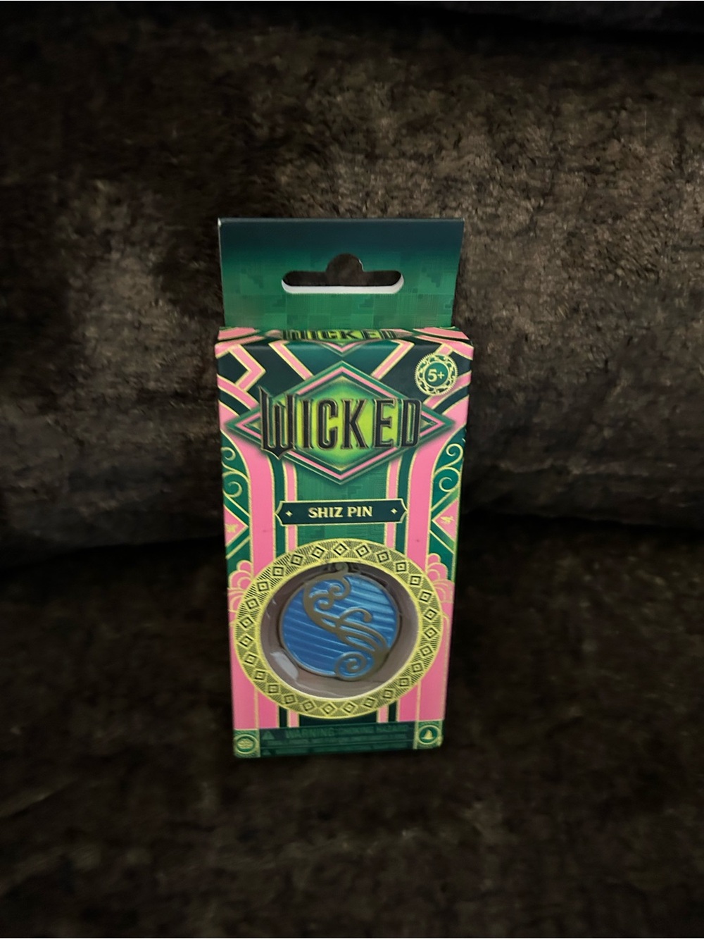 Wicked SHIZ Pin - Blue Enamel Pin in Decorative Box